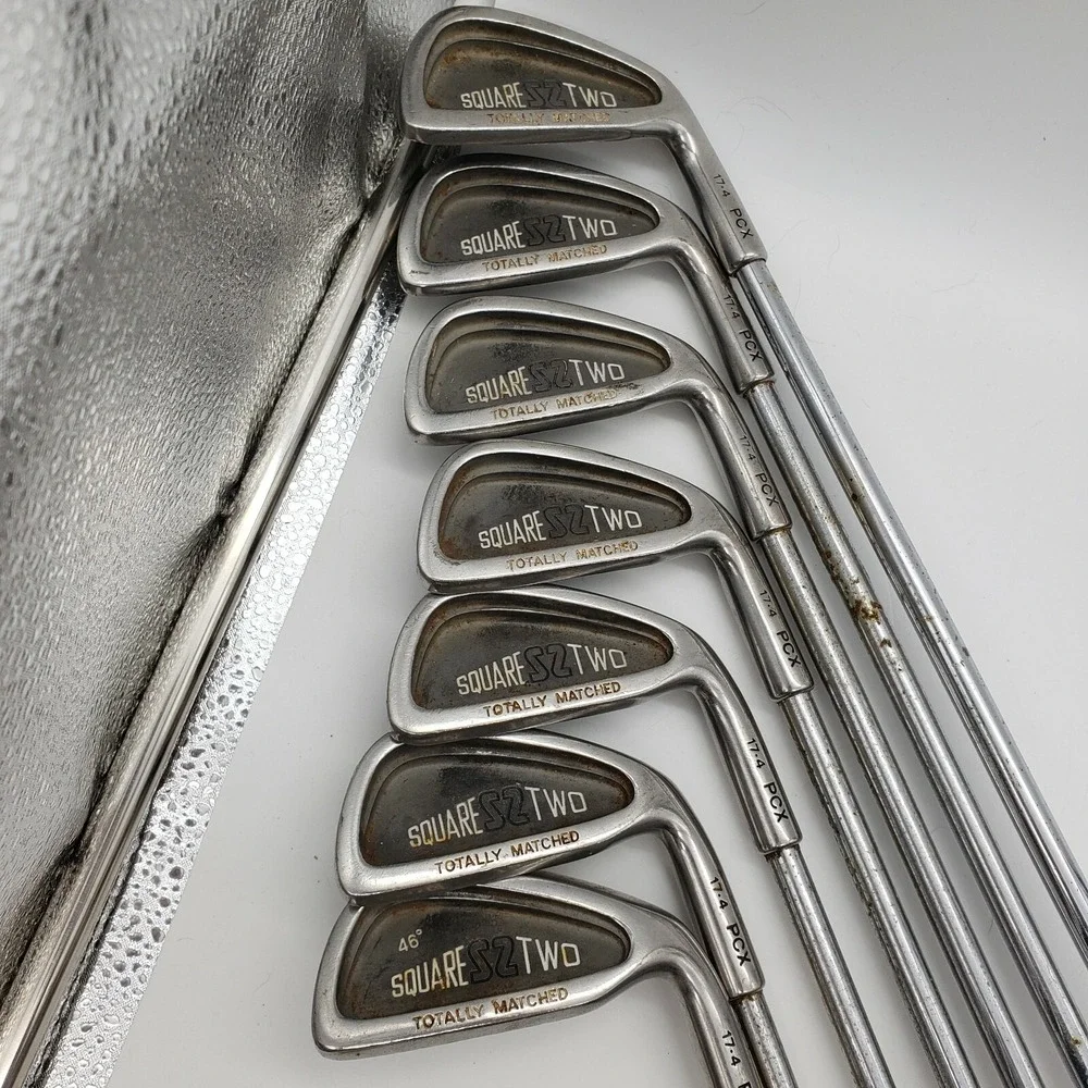 Square Two Light & Easy LPGA Iron Set 3,4,5,6,7,8,10 Great Condition View Photos